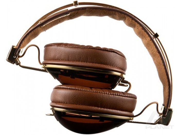 Skullcandy Aviator Brown-Gold w/Mic